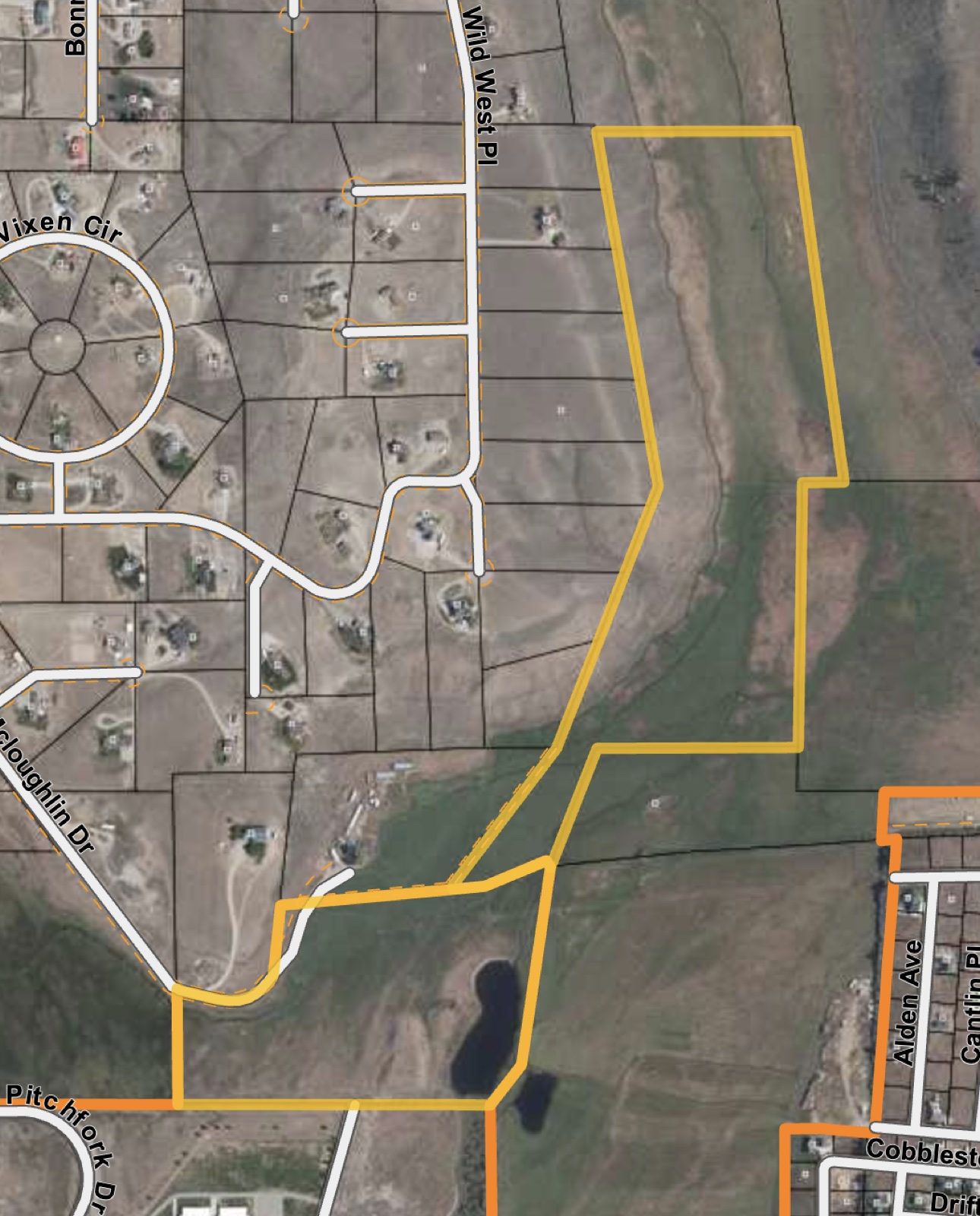 Wind River Resorts parcel detail on the Sublette County map